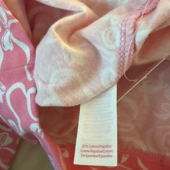 Lilly Pulitzer Pink Bow Pajama Pants, M, NWT - Picture 5 of 5